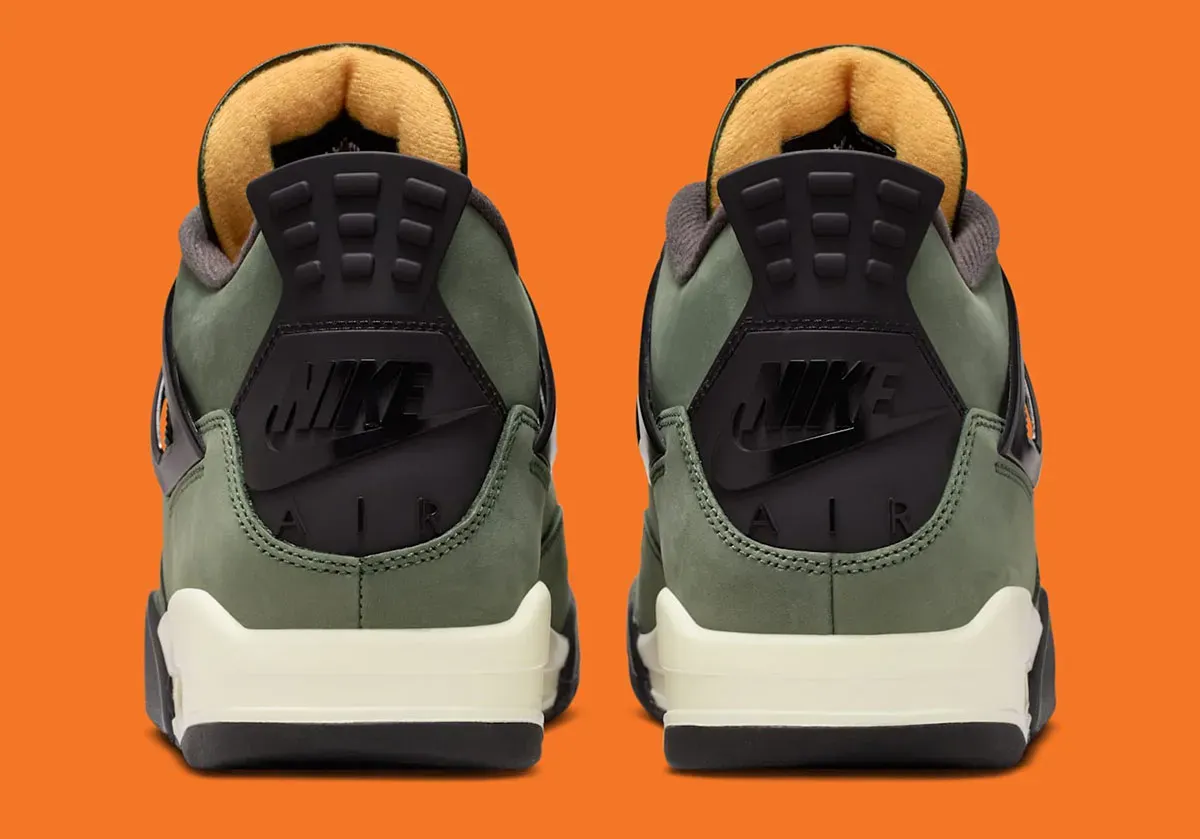 Official Images Of The UNDEFEATED x Air Jordan 4 : Releases on SNKRS on August 28th