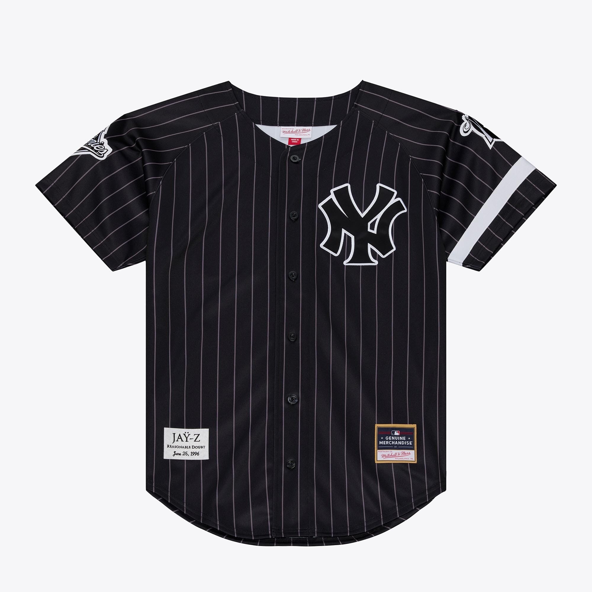 Jay-Z Reasonable Doubt x New York Yankees Baseball Jersey ($400)