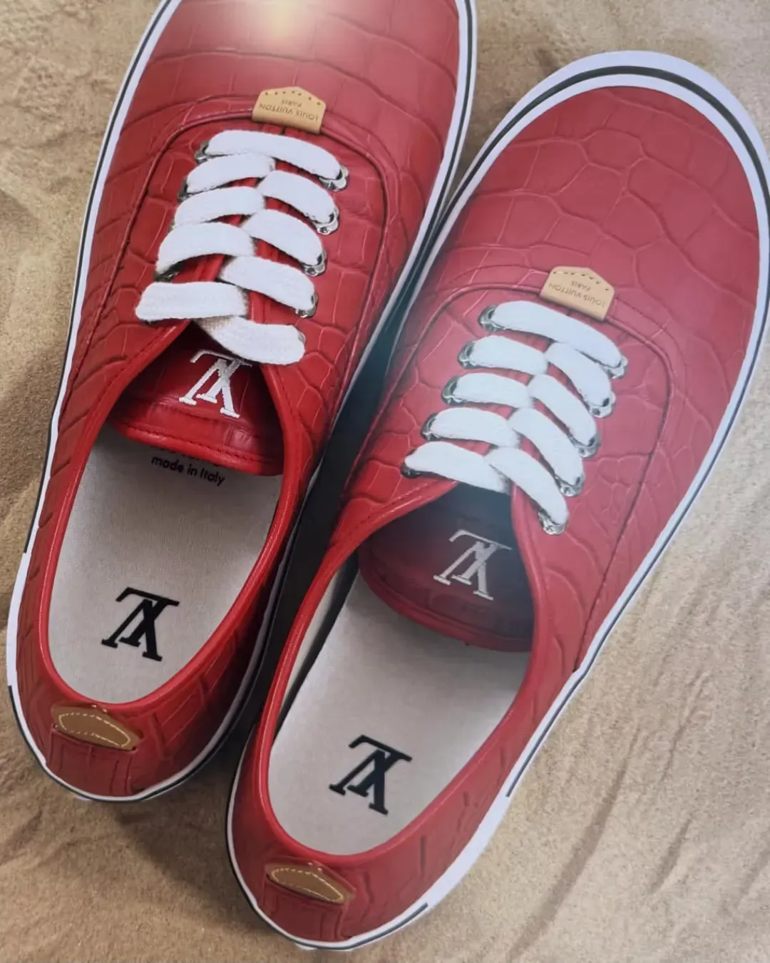 Louis Vuitton Combi sneaker in brown LV monogram
