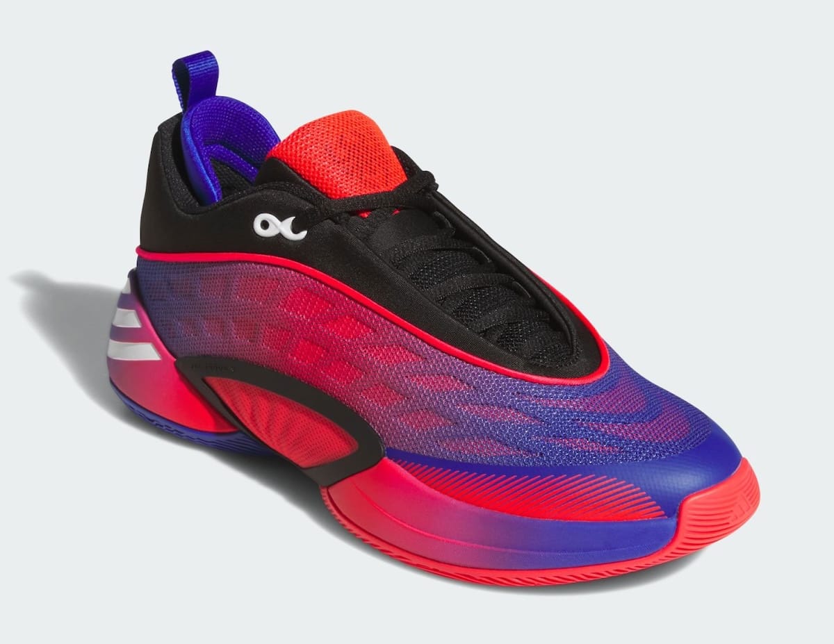adidas DON Issue 8 Spida-Man medial and heel detail
