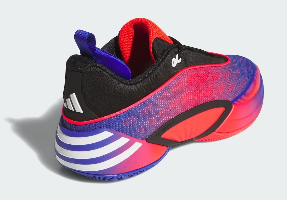 adidas DON Issue 8 Spida-Man outsole and forefoot detail