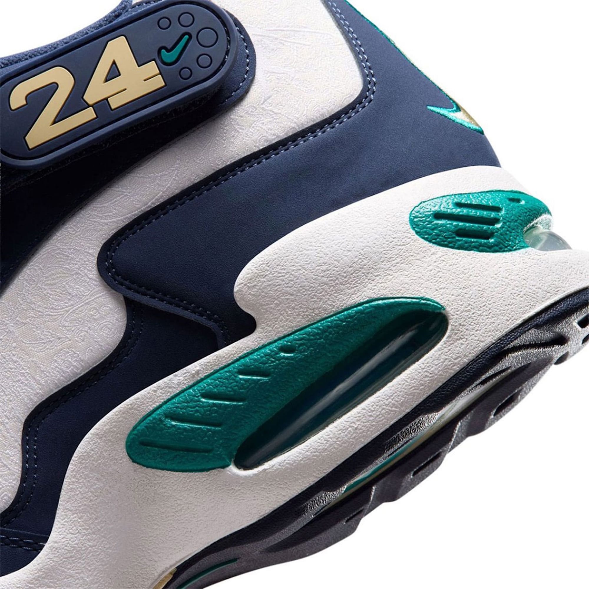 Nike Air Griffey Max 1 HBCU Swingman Classic top-down detail