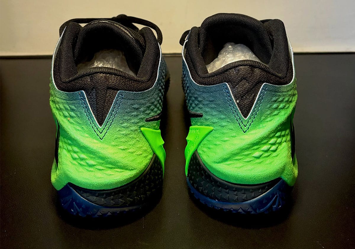 Nike Ja 4 Nightmare top-down and heel detail