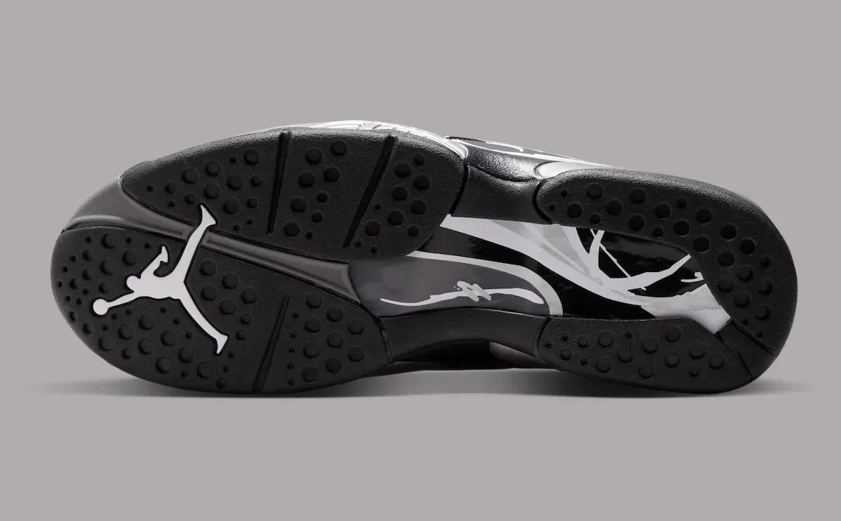 Air Jordan 8 Chrome 305381-007 outsole and midsole detail