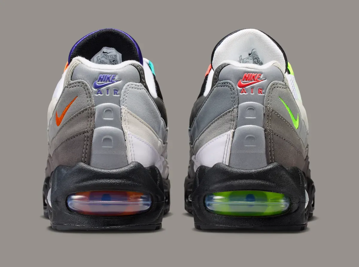Nike Air Max 95 Big Bubble Greedy 2026 detail of the larger seamed Air unit