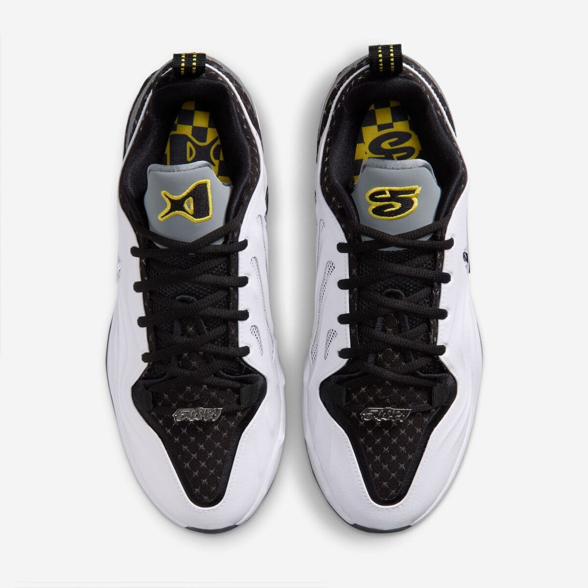 Nike A'Two Dawn Staley medial side with black and white upper