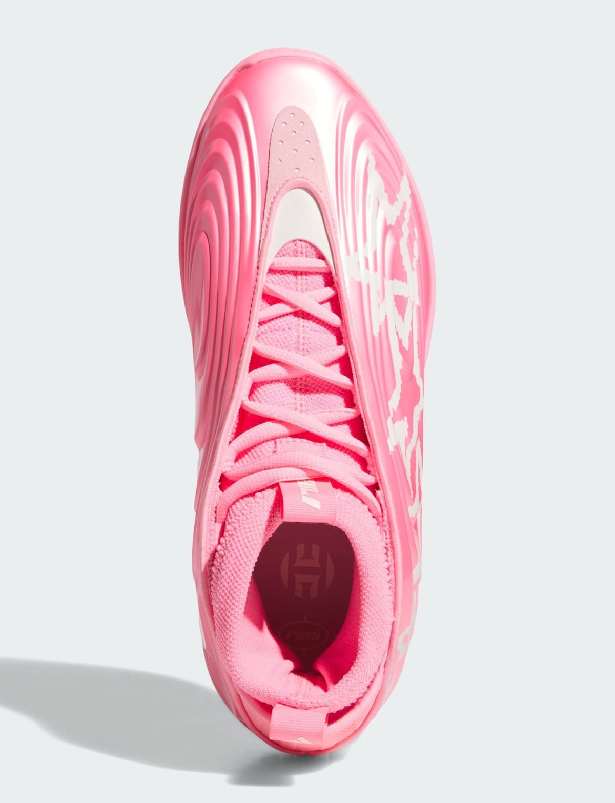 adidas Harden Vol. 10 RUEI LB5656 top-down view