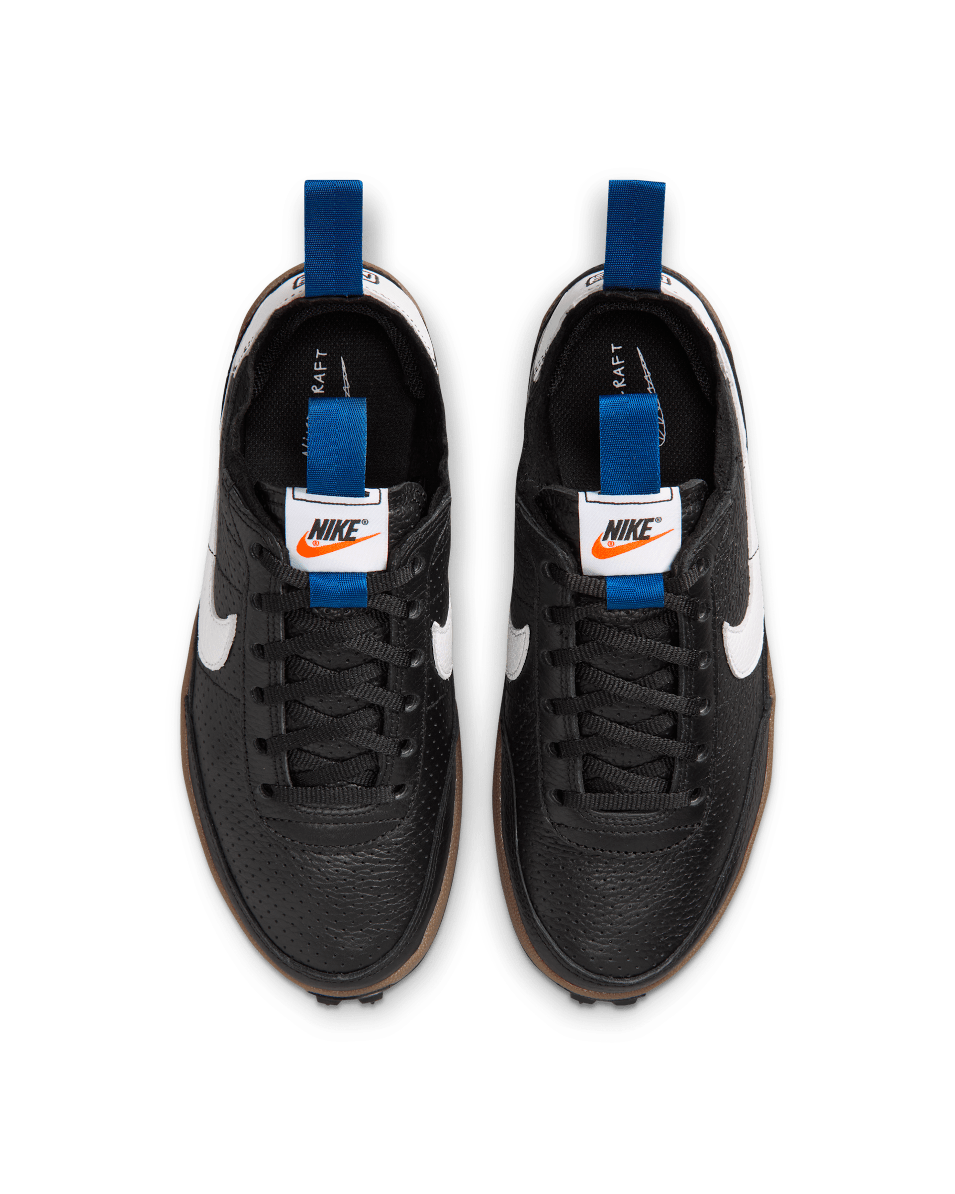 Tom Sachs x NikeCraft General Purpose Shoe Demerits FZ1363-002 in Black/White-Team Royal, alternate view