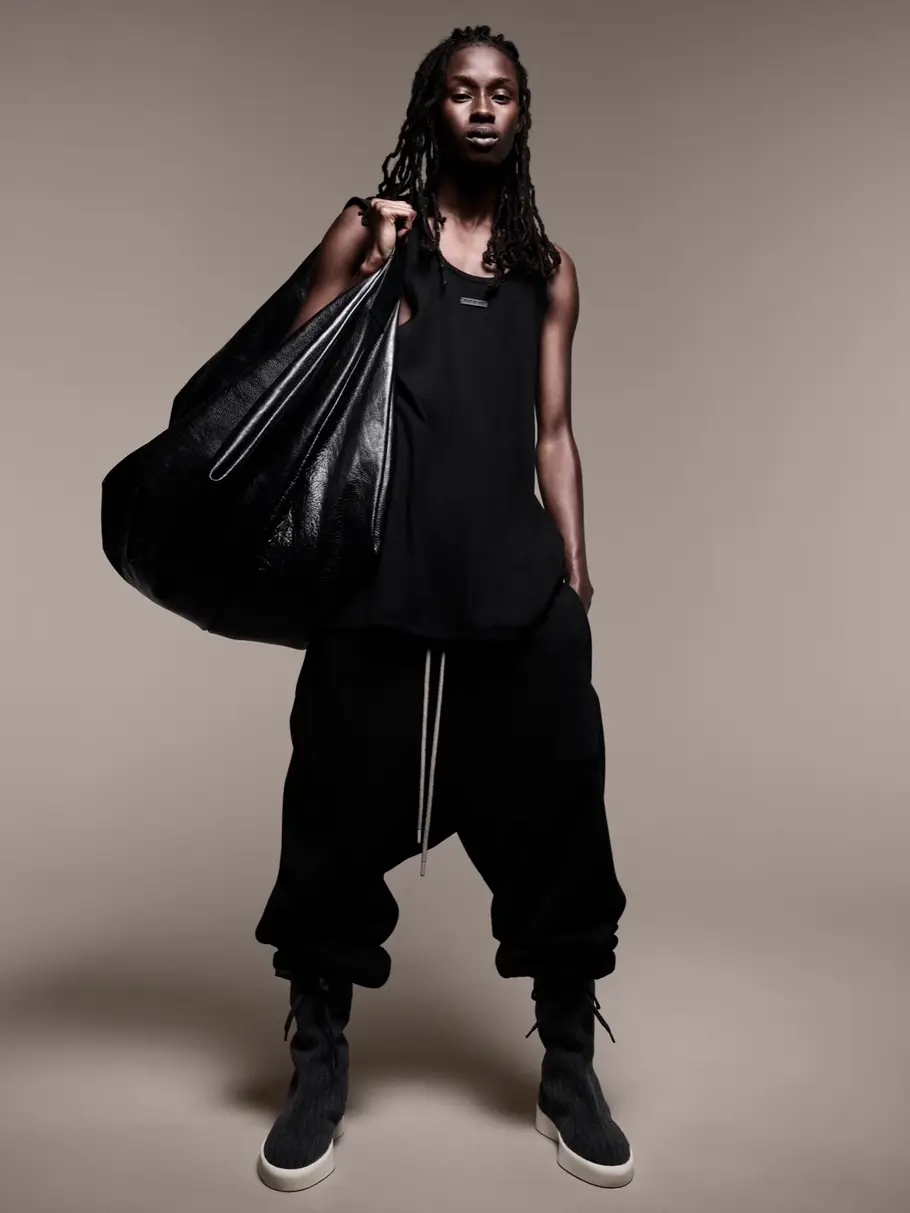 Fear of God ESSENTIALS presents The Black Collection.