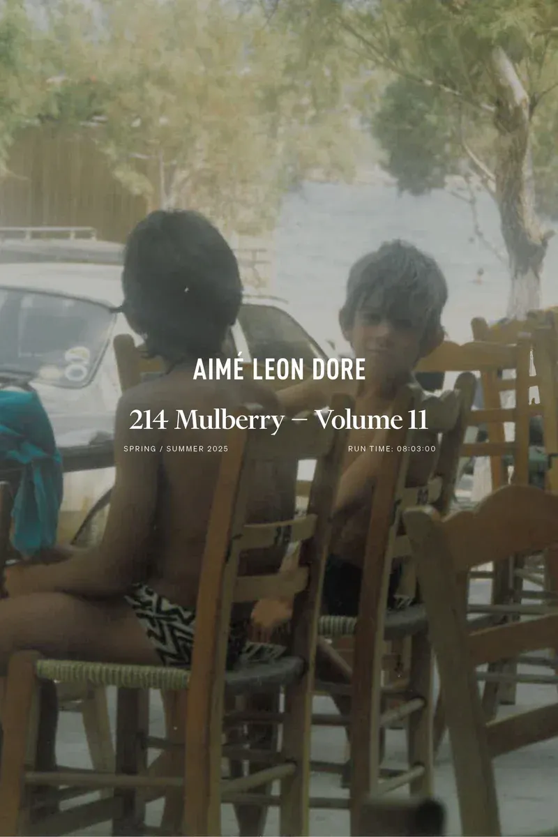 Aimé Leon Dore 214 Mulberry Vol. 11