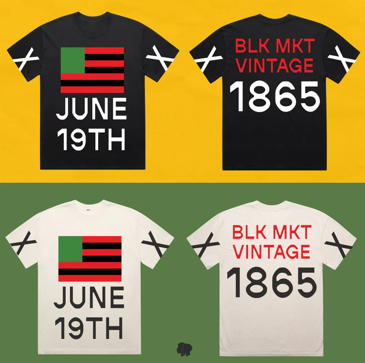 Juneteenth 2025: BLK MKT Vintage x Nina Chanel Abney Collaboration
