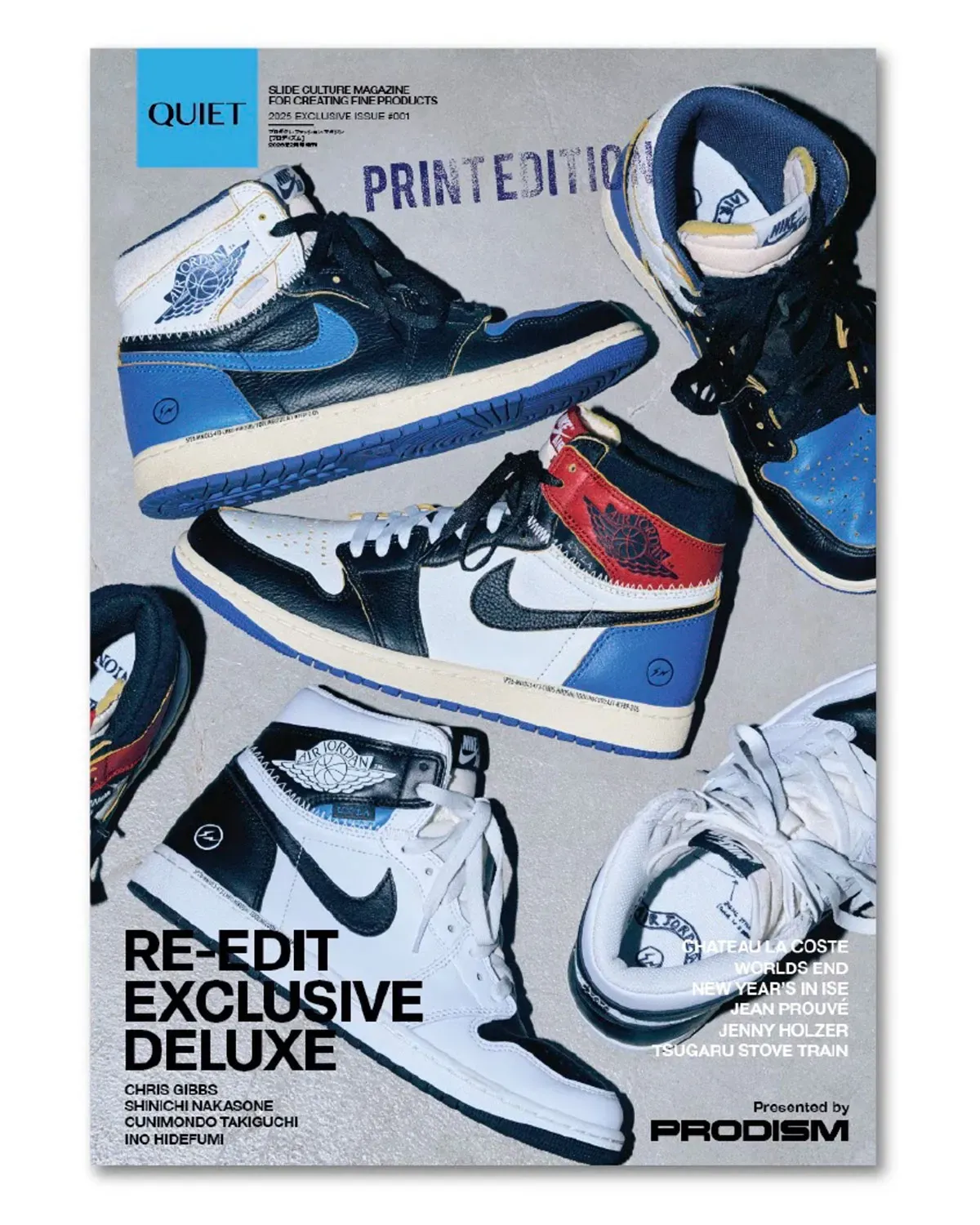 Fragment Design x Union x Air Jordan 1 Previewed In Hiroshi Fujiwara Magazine