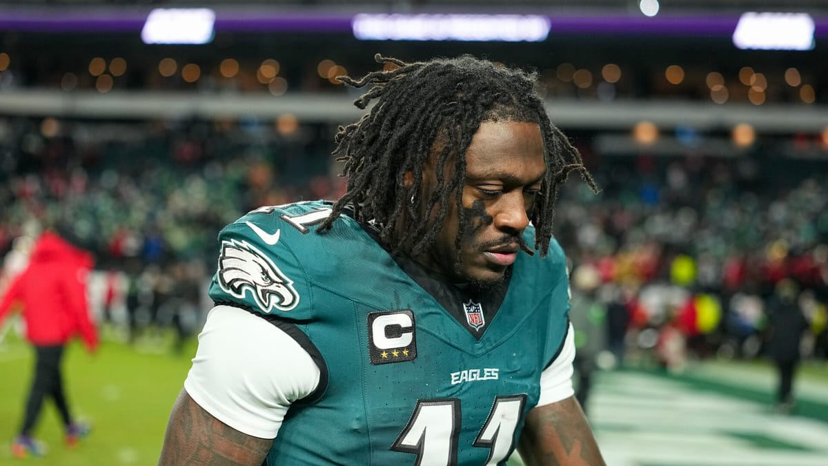 A.J. Brown, Nick Sirianni Exchange Words During Eagles Playoff Loss