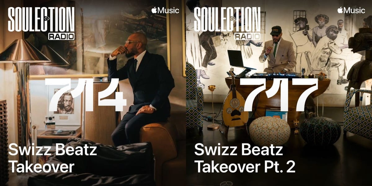 Swizz Beatz Takes Over Soulection Radio with Two-Part Mix Series Featuring Alicia Keys Premiere and Dean Collection Artwork