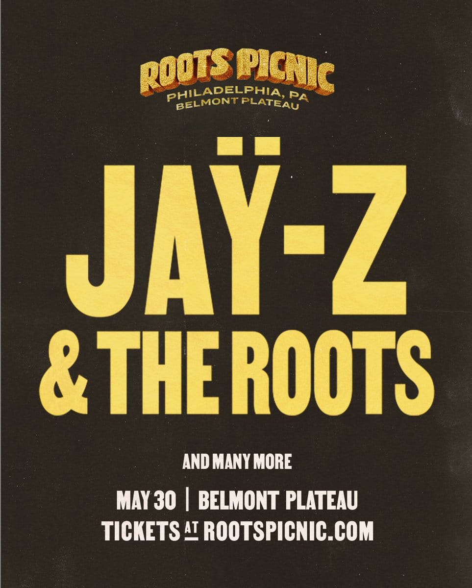 Jaÿ-Z to Headline the 2026 Roots Picnic with The Roots at Belmont Plateau