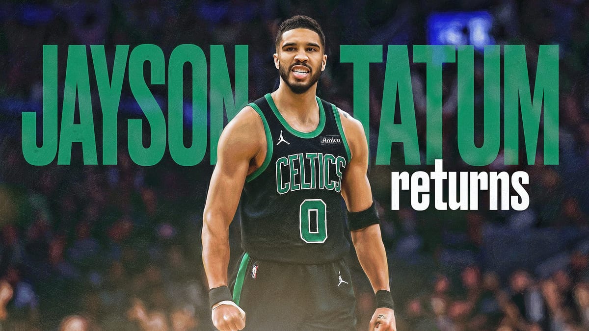 Jayson Tatum Is Back — And He Came Back in Style