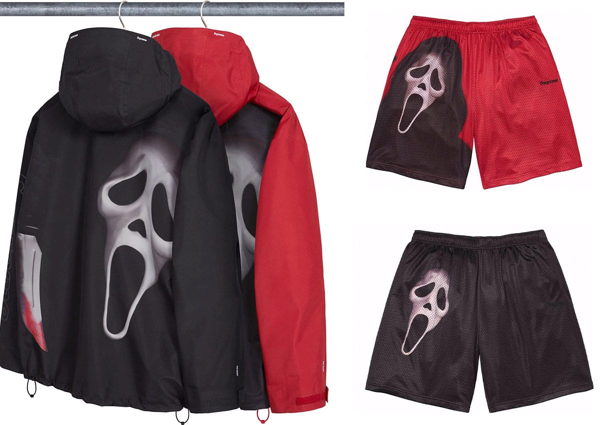Supreme x Ghostface Collection: Release Details and Where to Buy