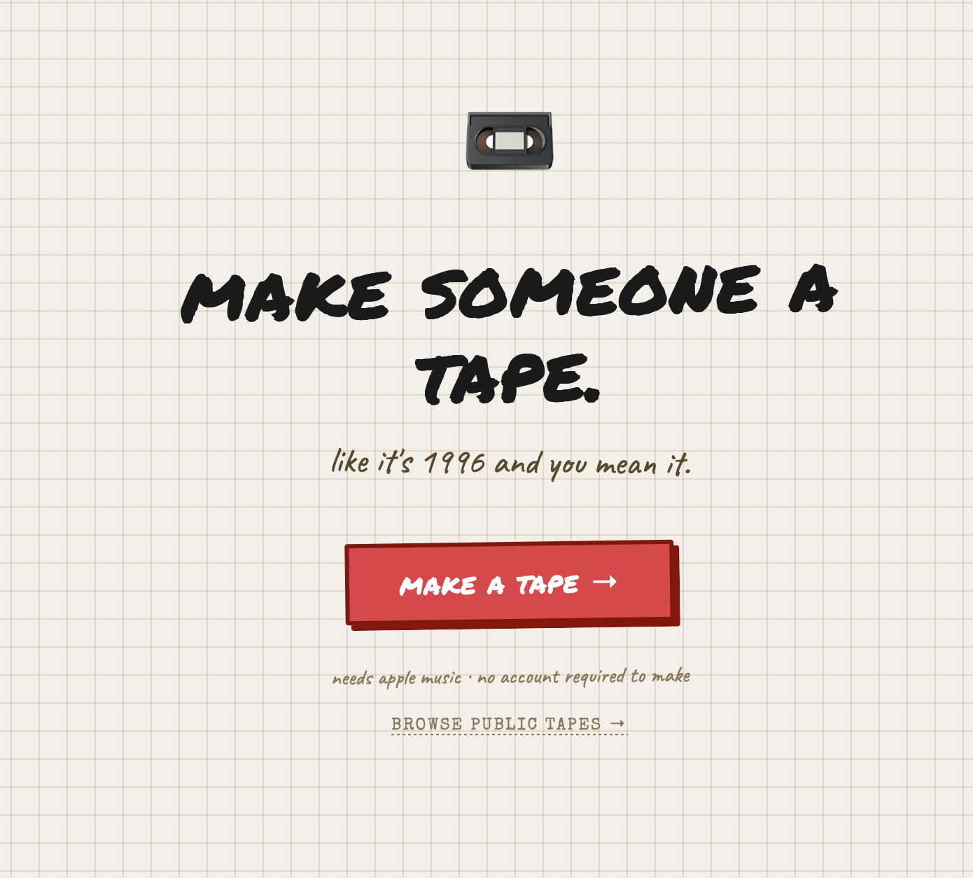 Mixtape Is Live: Make One for Someone You Love