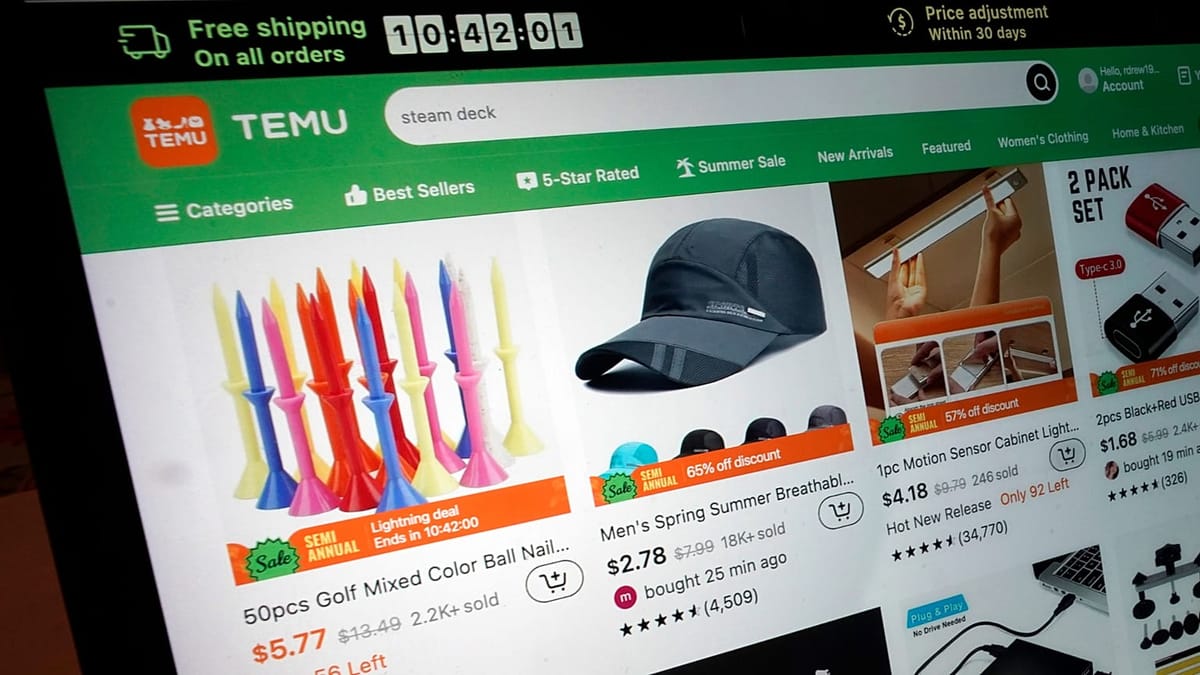 Temu Fined €200 Million by EU Commission Over Illegal Products on Its Platform