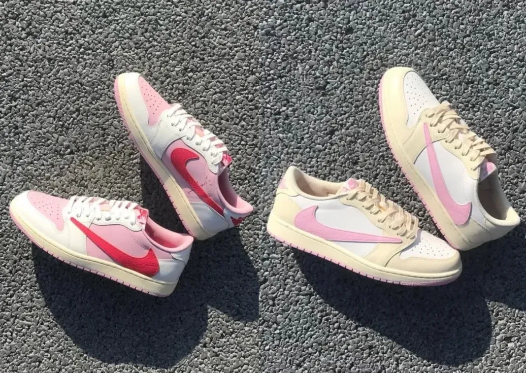 Travis Scott Air Jordan 1 Low OG 'Pink Pack' Releases May 29 for $155