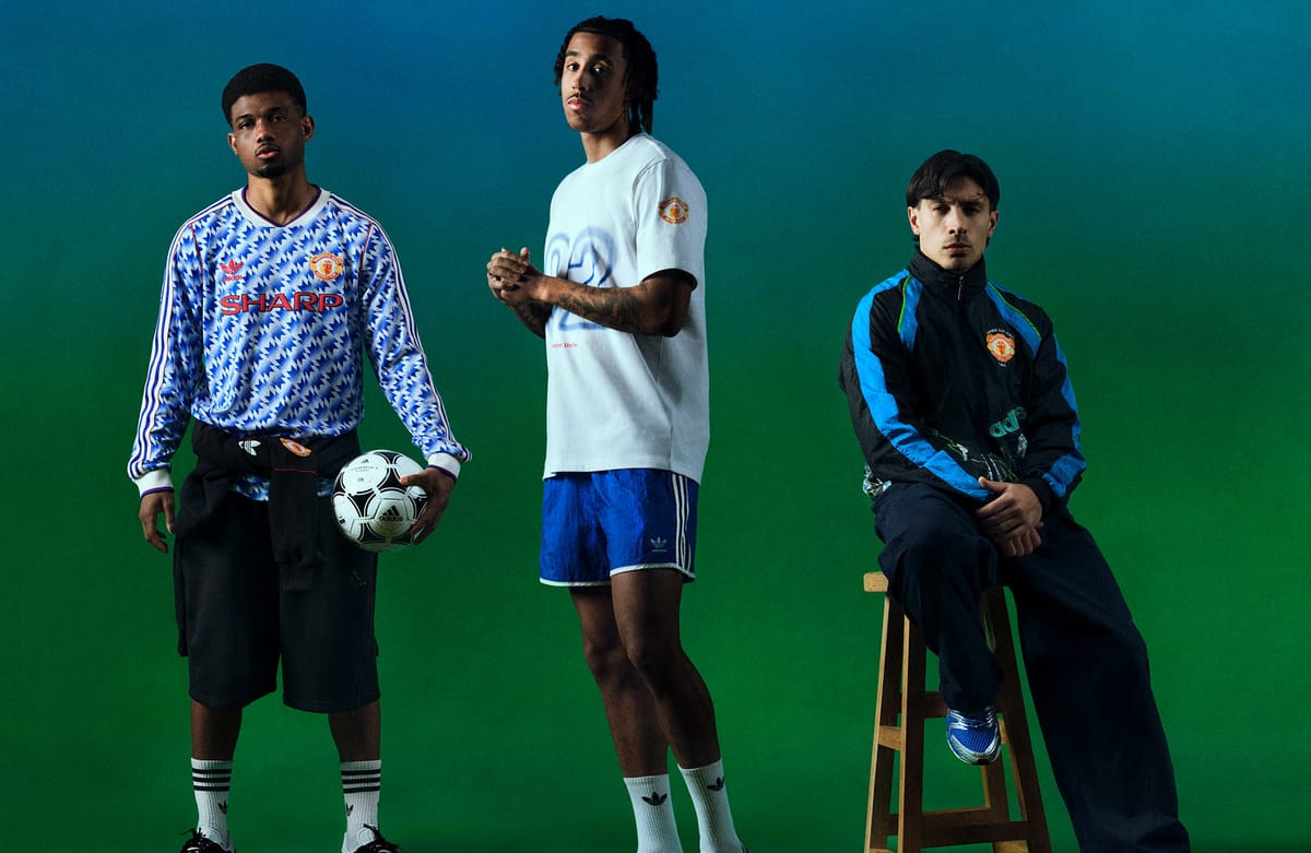 Adidas and Manchester United Reissue 1990-92 Away Kit in Bringback Collection