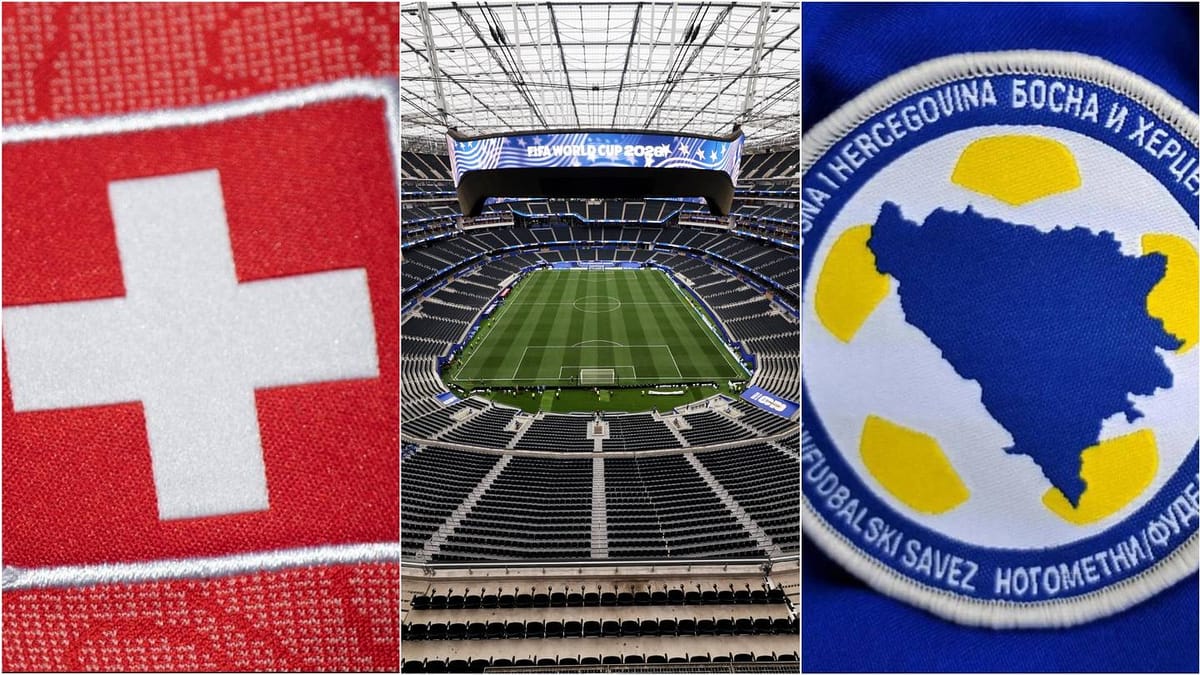 Switzerland Beats Bosnia 4-1 After Scoring Five Goals in 15 Minutes