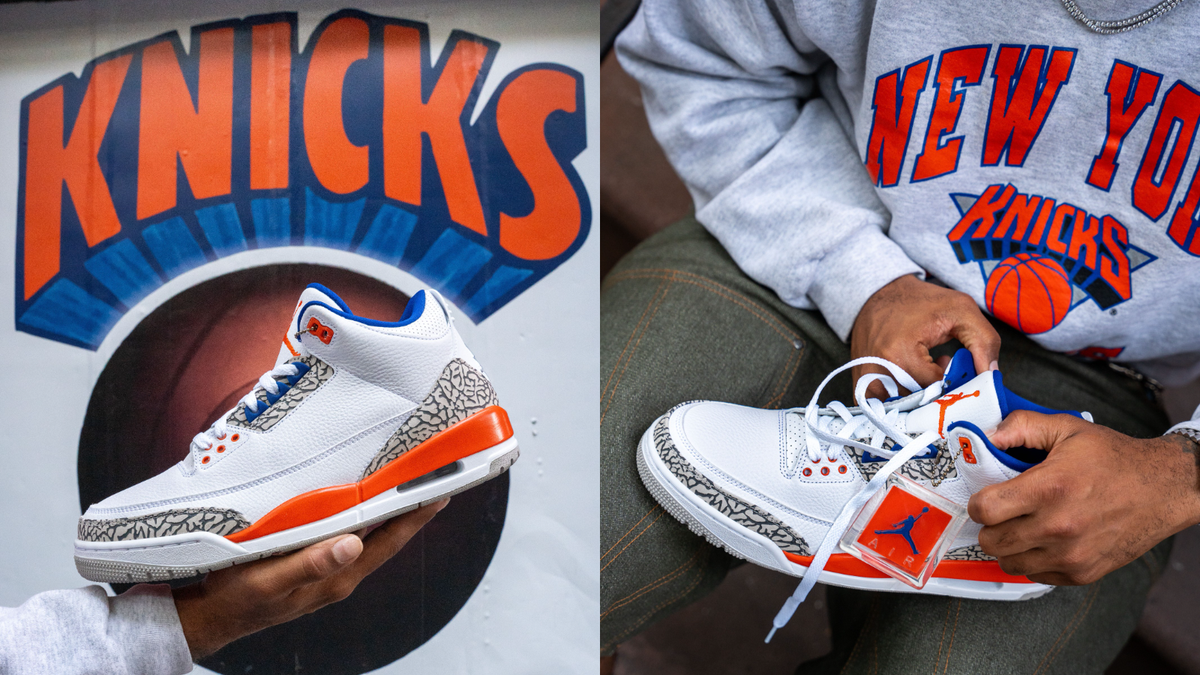 Air Jordan 3 'Knicks' Returns via Pre-Order at $215