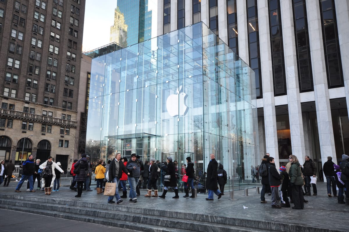 Apple Briefly Reaches $5 Trillion Market Cap, Second Company Ever