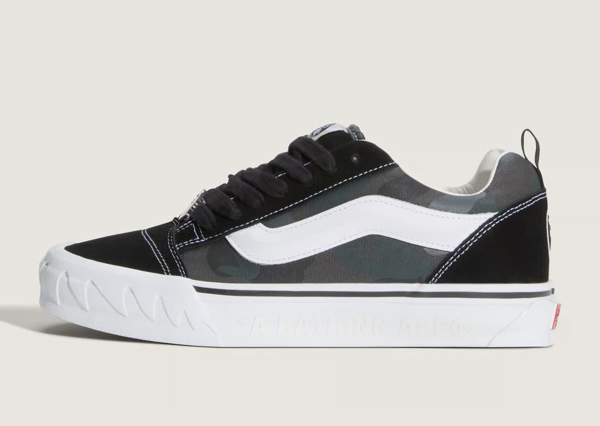 BAPE x Vans Knu Skool Pack Releases July 15 for $150