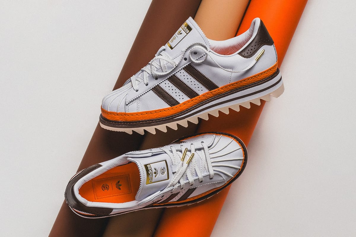 CLOT x Anthony Edwards x adidas Superstar 'Unity Orange' Drops July 25 for $200