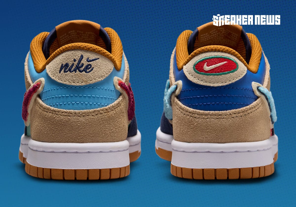 Nike Dunk Low GS "Midnight Navy/Green Noise" Arrives in 2026 for $102