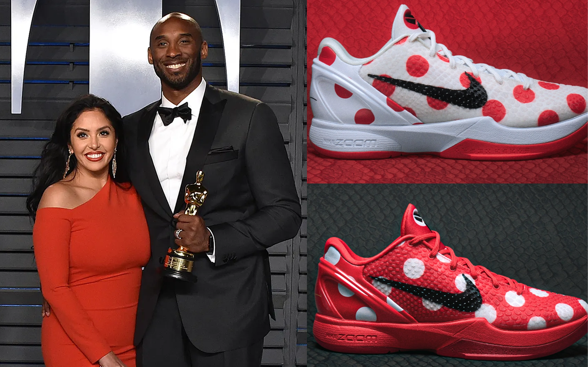 Vanessa Bryant Unveils Nike Kobe 6 Protro 'Polka Dot' Pack