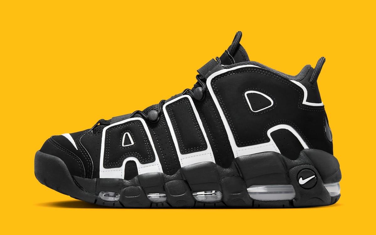 Nike Air More Uptempo '96 OG 'Black/White' Returns August 21 for $170