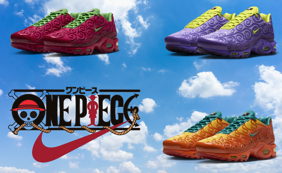 Nike x One Piece Air Max Plus 'Devil Fruits' Collection Drops September 25 at $180