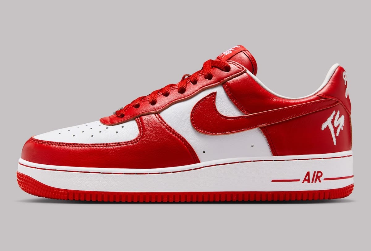 Terror Squad x Nike Air Force 1 'University Red' Moves to September 9 at $150