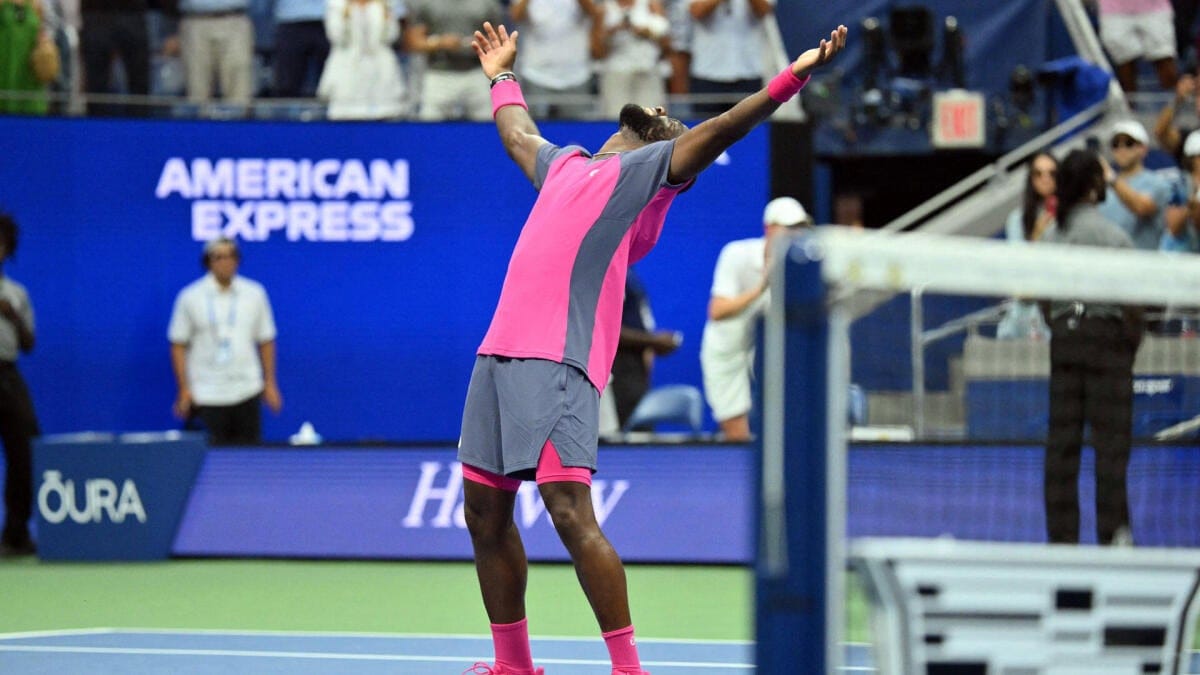Frances Tiafoe Beats Alex Michelsen in Five Sets to Reach US Open Semifinals