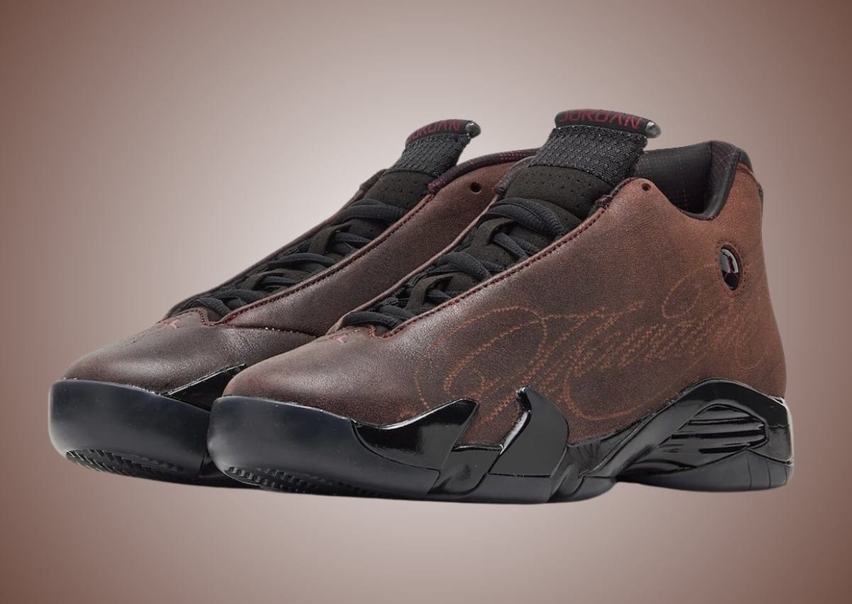 Mowalola x Air Jordan 14 'Burnt Red' Releases September 18 for $255