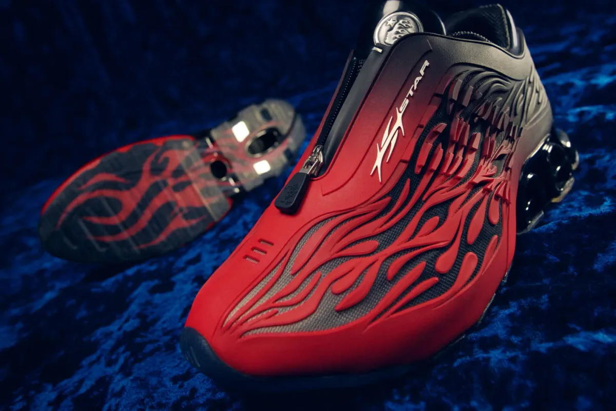 adidas Megaride S2 x Hellstar 'Red/Black' Releases October 10 for $200