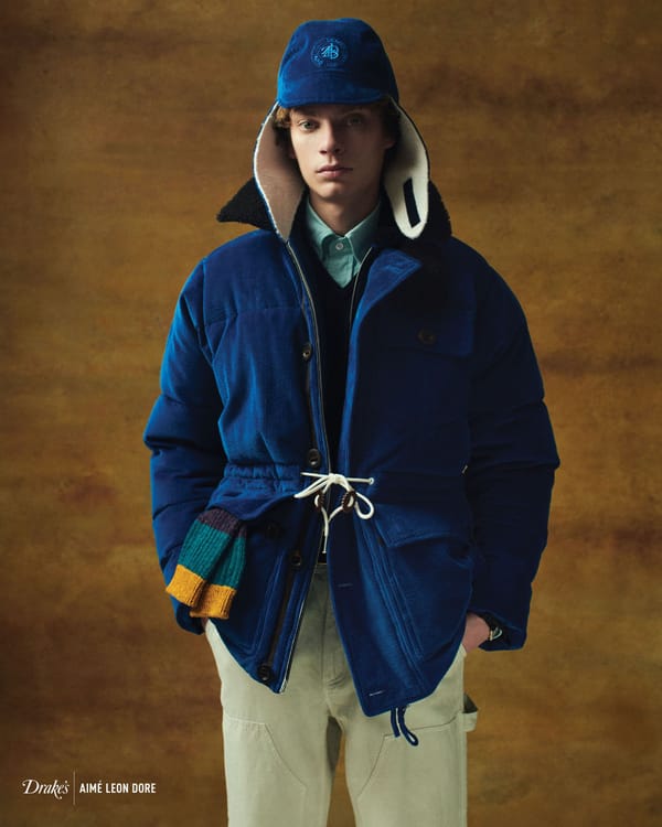 Aimé Leon Dore for Drake's FW23