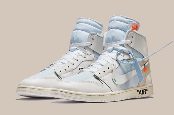 OFF-WHITE x Air Jordan 1 High OG "Alaska": A Tribute to Virgil Abloh's Legacy