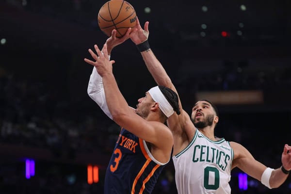 Jayson Tatum Injured Late in Game 4 vs. Knicks, Carried Off Court