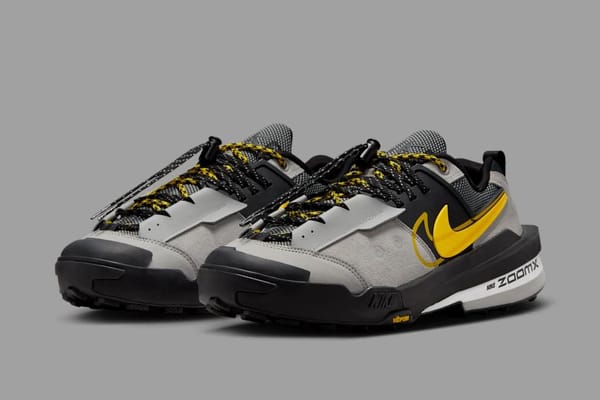 sacai x Nike Zegamadome “Matte Silver”