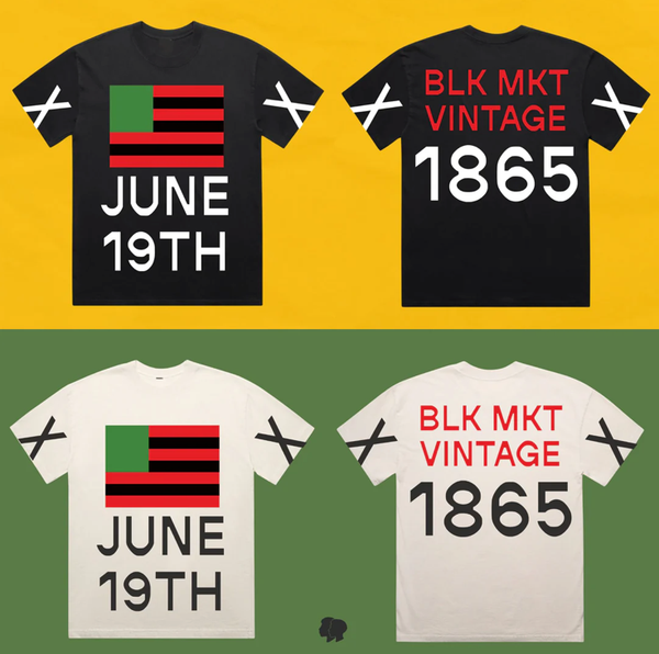 Juneteenth 2025: BLK MKT Vintage x Nina Chanel Abney Collaboration
