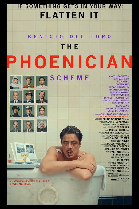 Uristocrat Preview: The Phoenician Scheme by Wes Anderson