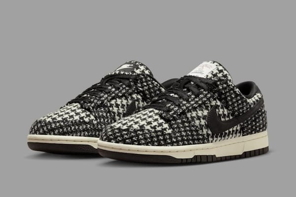 Harris Tweed x Nike Dunk Low WMNS "White/Black"