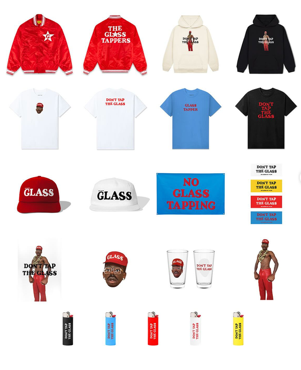 Tyler, the Creator x GOLF Wang 'DON'T TAP THE GLASS' Drop
