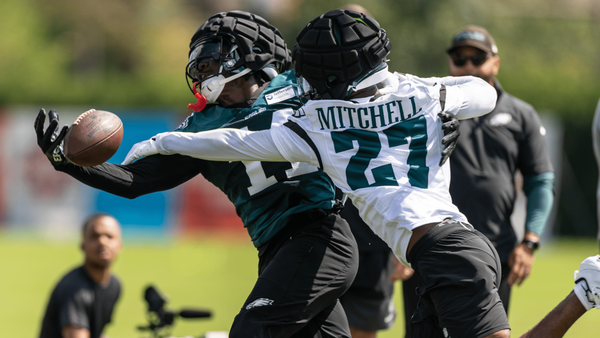 Key Takeaways from Eagles Training Camp Day 1: Campbell Shines, Ringo Struggles