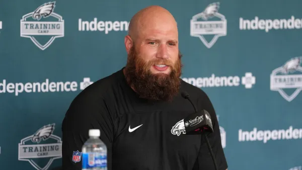 Eagles Star Lane Johnson Sounds Off on NFLPA Controversy: 'It's a S--- Show, It's Been That Way'