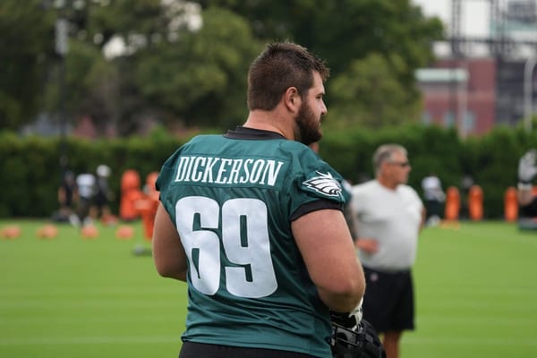 Eagles Guard Landon Dickerson to Undergo Minor Knee Surgery, Could Return for Week 1