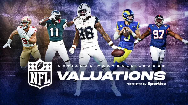 NFL Team Valuations Hit Record Heights as Cowboys Lead at $12.8 Billion